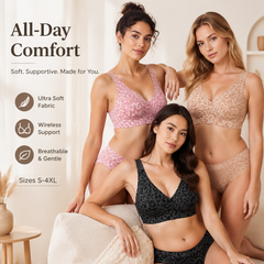 ๐Super Firming Leopard Print Jelly Bra | Women Wirefree Bras ๐No More Sagging Breasts