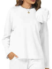Women 2024 Sweat Matching Sets 2 Piece (BUY 2 FREE SHIPPING)