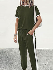 ⏰HOT SALE-2024 Summer Women's 2 Piece Tracksuit (BUY 2 FREE SHIPPING)