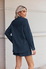 Women Summer Shirt& Shorts Two Piece (BUY 2 FREE SHIPPING)