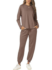 Women 2024 Sweat Matching Sets 2 Piece (BUY 2 FREE SHIPPING)