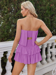 Limited time sale🔥Women's Summer Style Off-The-Shoulder Smocked Romper