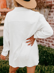 Limited time sale🔥Women's Gauze Button Long-Sleeved and Shorts Set