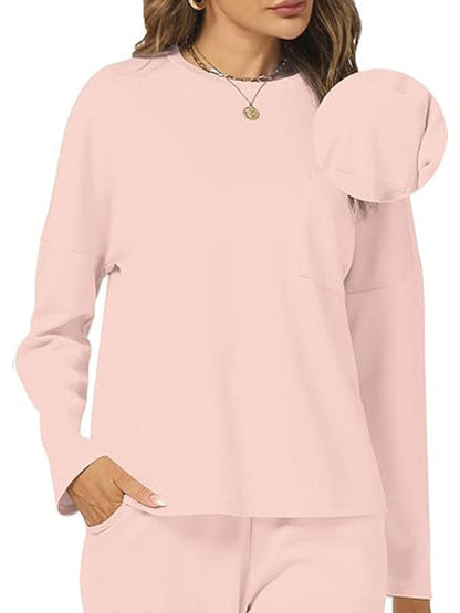Women 2024 Sweat Matching Sets 2 Piece (BUY 2 FREE SHIPPING)