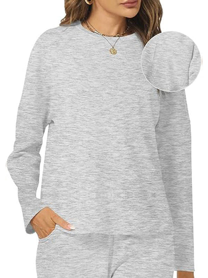 Women 2024 Sweat Matching Sets 2 Piece (BUY 2 FREE SHIPPING)