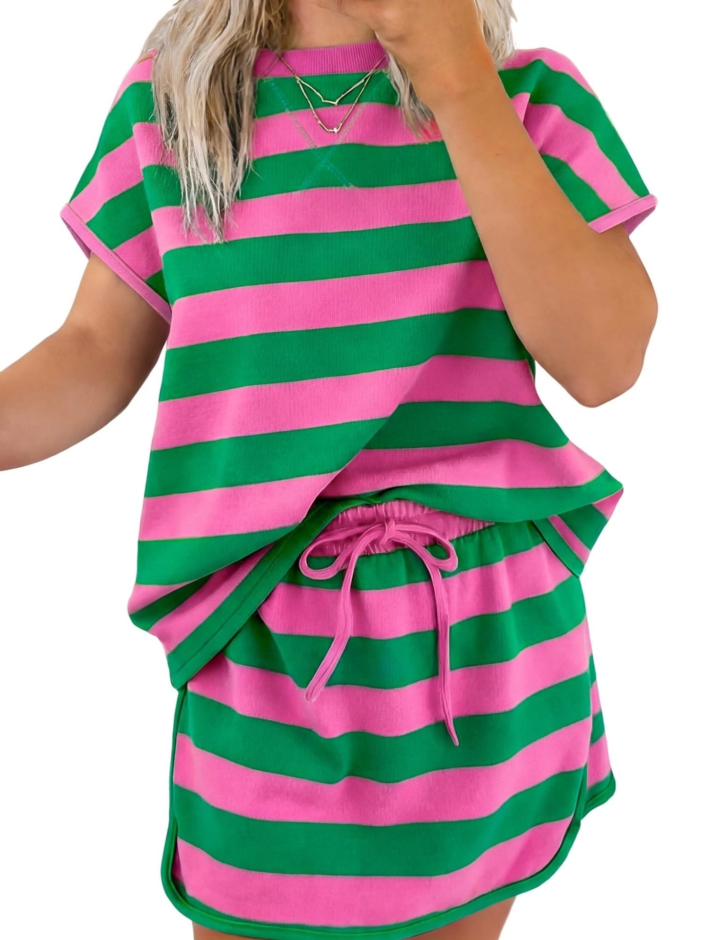 Women's Athletic 2-Piece Skort Set