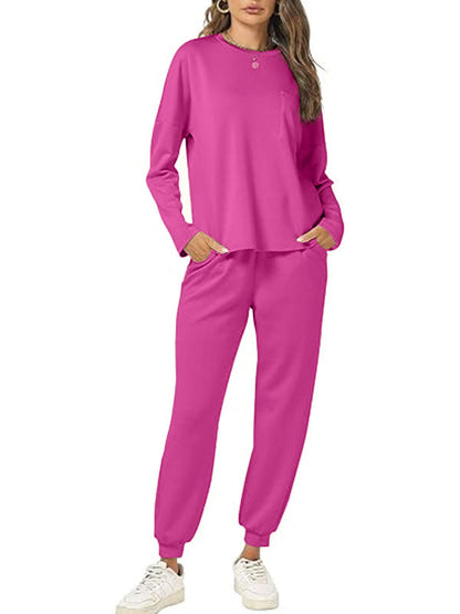 Women 2024 Sweat Matching Sets 2 Piece (BUY 2 FREE SHIPPING)
