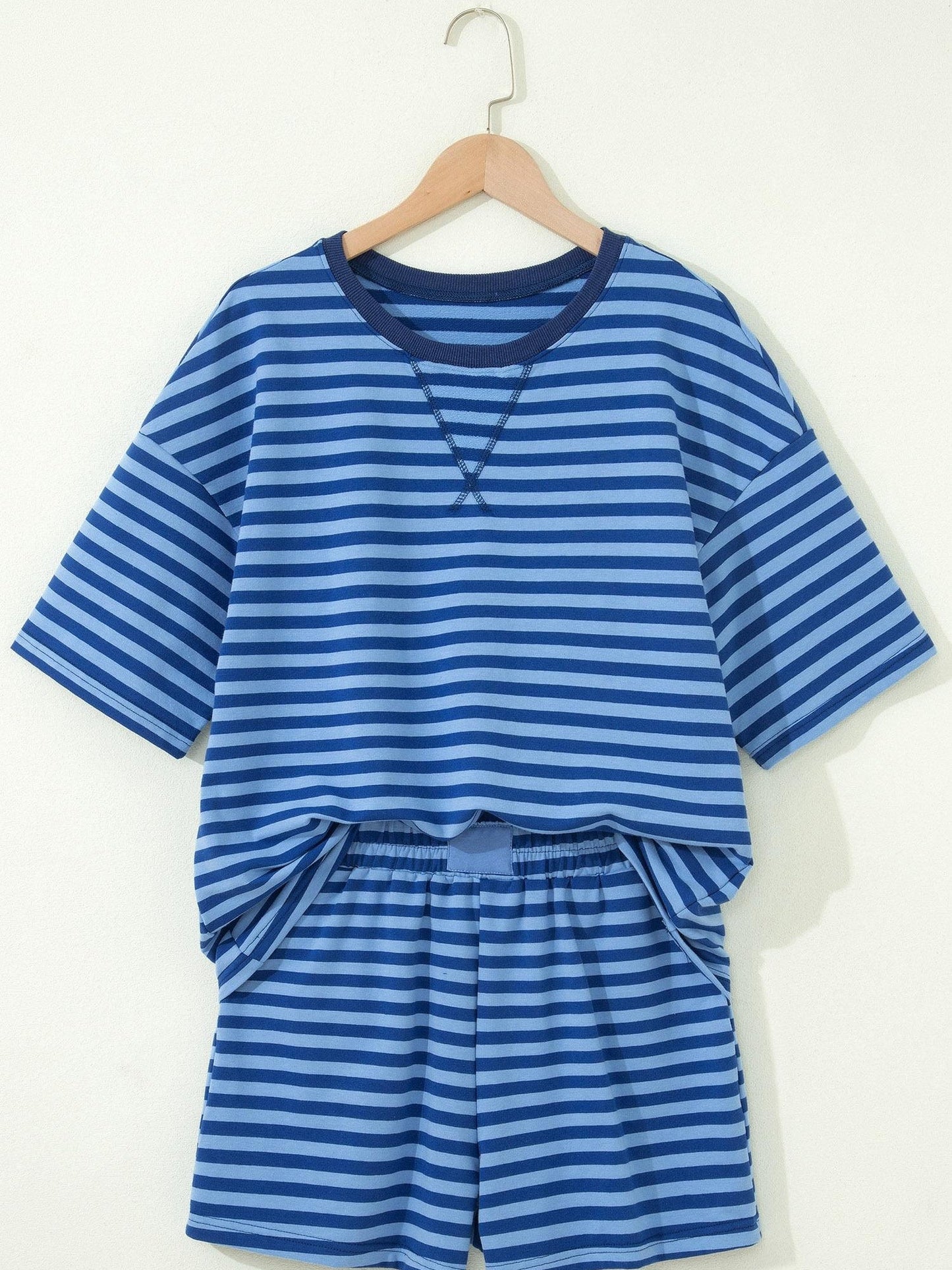 Women's Cozy 2-Piece Ribbed Shorts Set