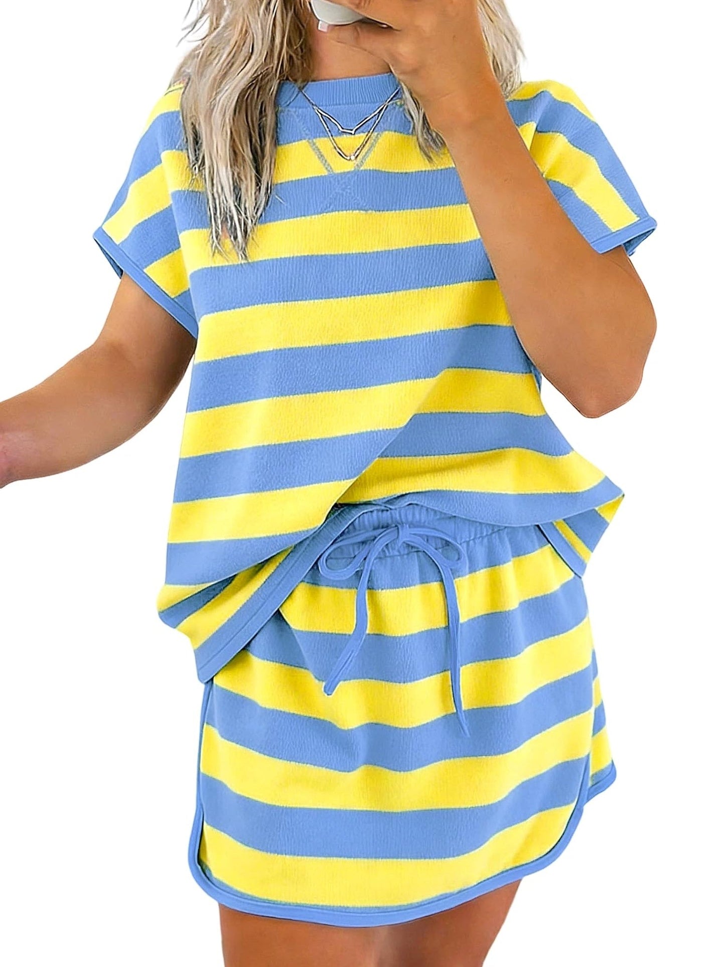 Women's Athletic 2-Piece Skort Set
