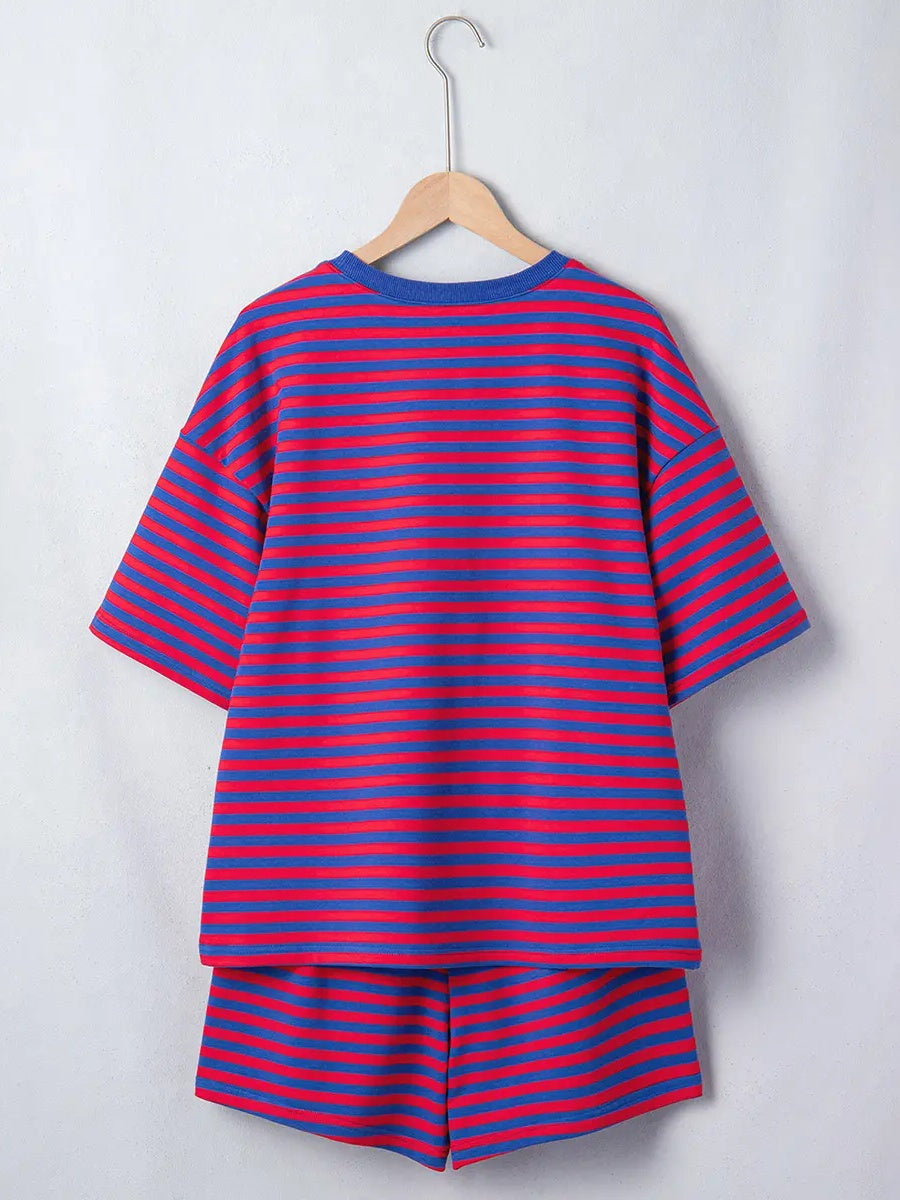 Women's Cozy 2-Piece Ribbed Shorts Set