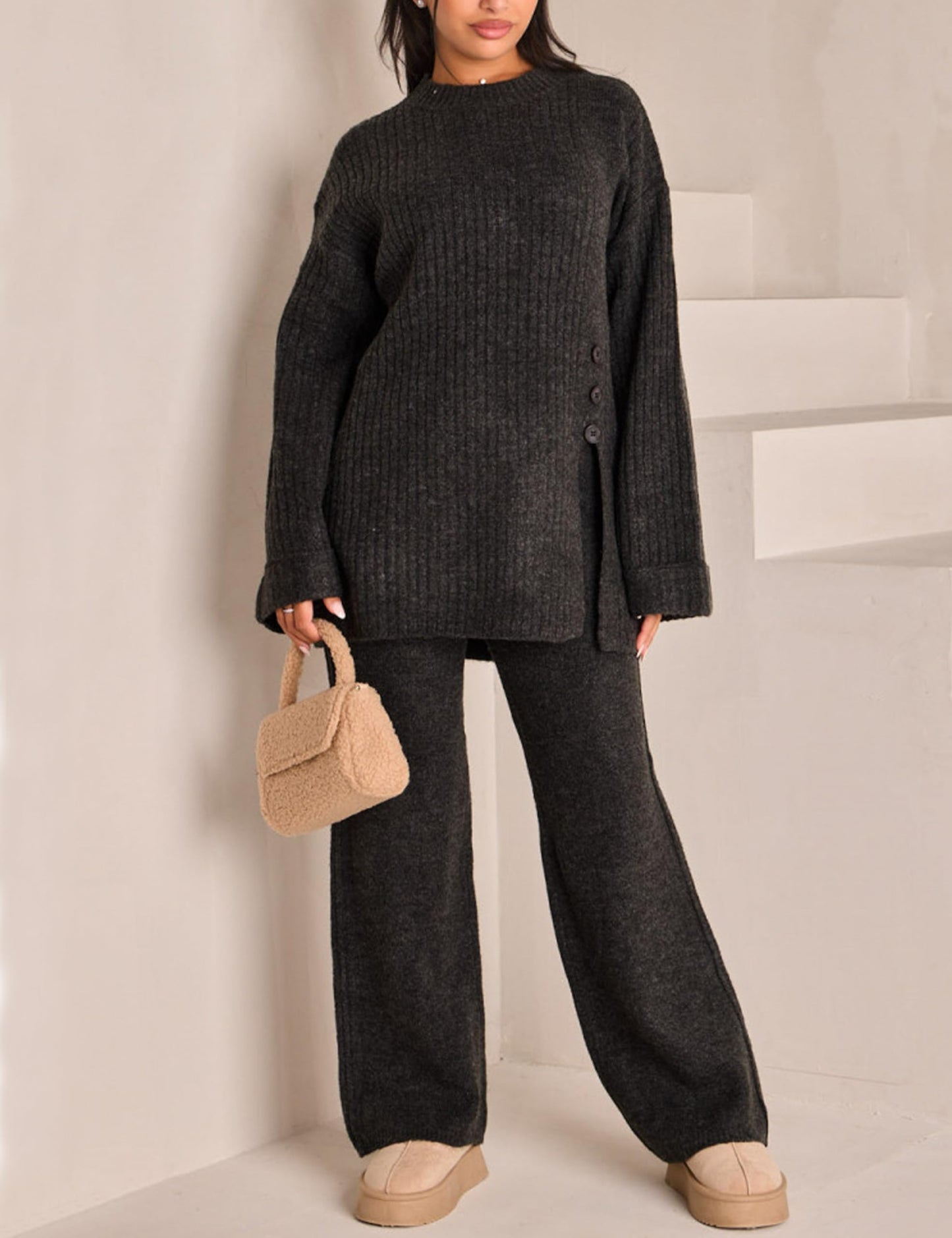 Womens Sweater Sets 2 Piece Outfits Loungewear