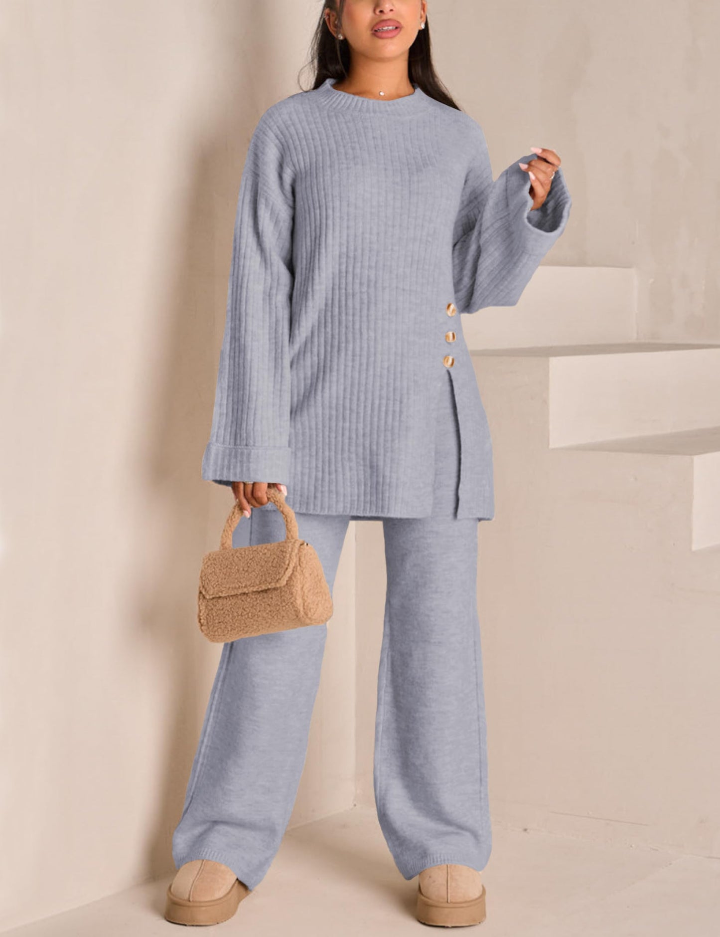 Womens Sweater Sets 2 Piece Outfits Loungewear