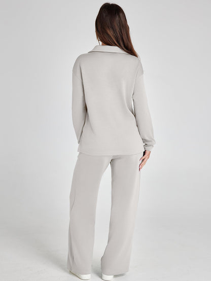 Women's 2 Piece Sets Outfits Casual Long Sleeve Sweatsuits  Sets (Same as in the video)