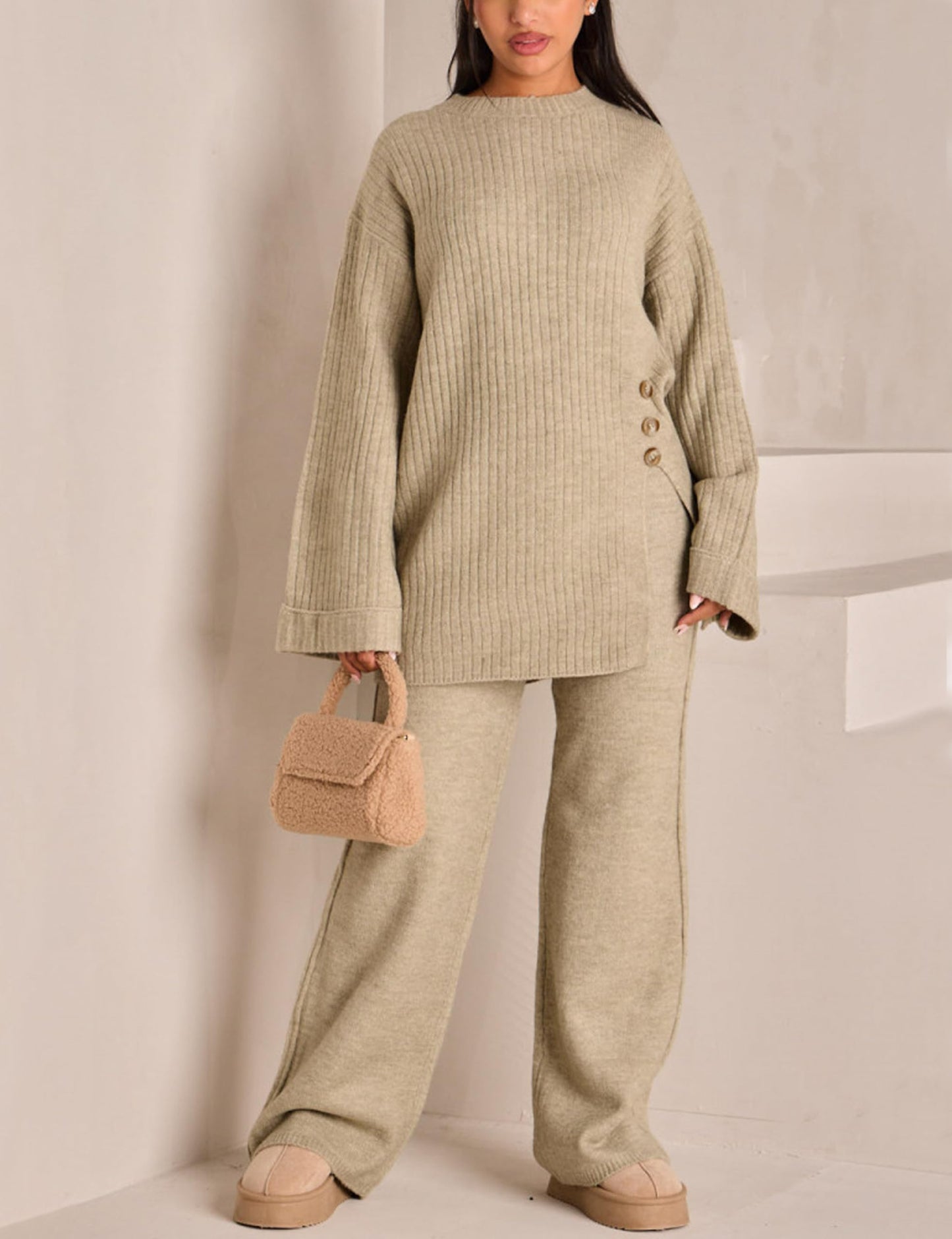 Womens Sweater Sets 2 Piece Outfits Loungewear
