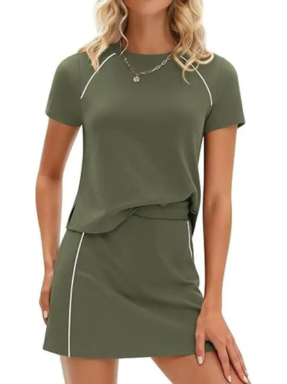 Women's Summer 2 Piece Skirt Sets